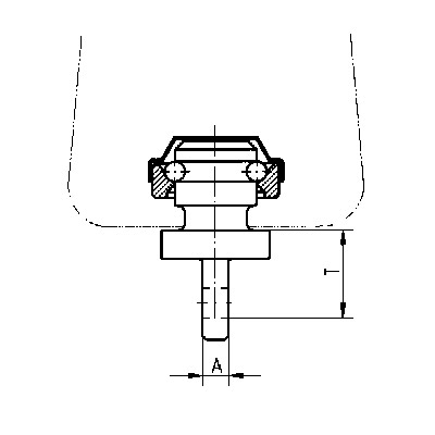 RUD VIP-Hebezeug-Wirbeladapter HWA technische Zeichnung
