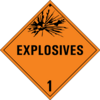 Gefahrgutklasse 1: Explosives