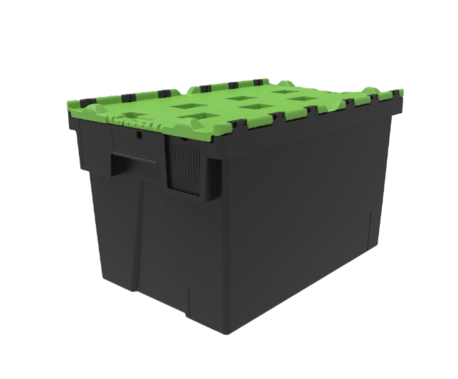 ALC Mehrwegbehälter mit grünem Deckel