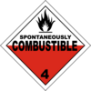 Gefahrgutklasse 4.2: Spontaneously Combustible