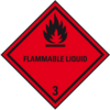 Gefahrgutklasse 3: Flammable Liquid