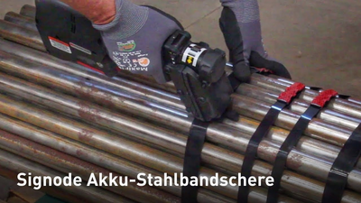 Signode Stahlbandscheren - How-to